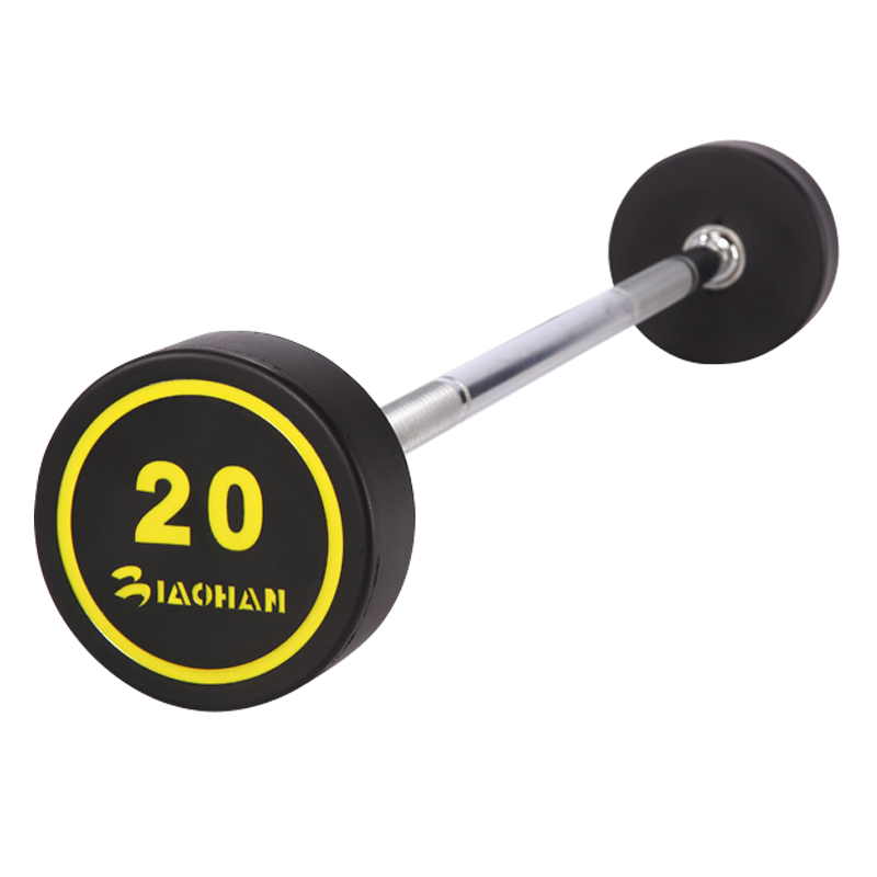 橡膠彩色杠鈴 PSM-LJ007 橡膠彩色杠鈴 PSM-LJ007