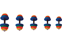 彩膠組合手鈴PSM-8009 彩膠組合手鈴PSM-8009